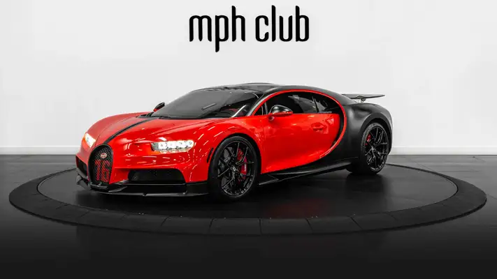 Bugatti Chiron rental profile view rszd - mph club