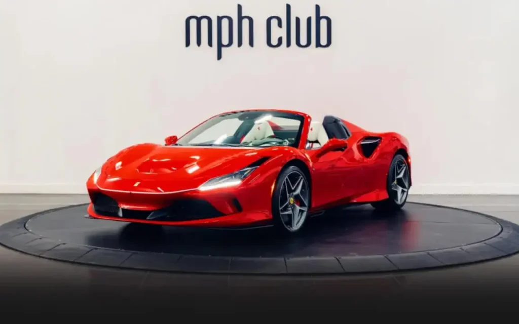 Membership page Ferrari F8 Spider - mph club