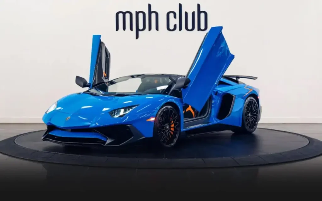 Membership page Lamborghini Aventador SV - mph club
