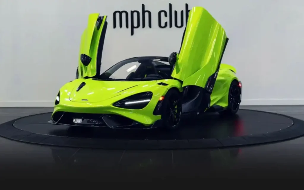 Membership page McLaren 765lt Spider - mph club