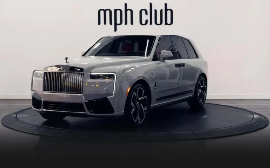 Membership page Rolls Royce Cullinan Black Badge - mph club