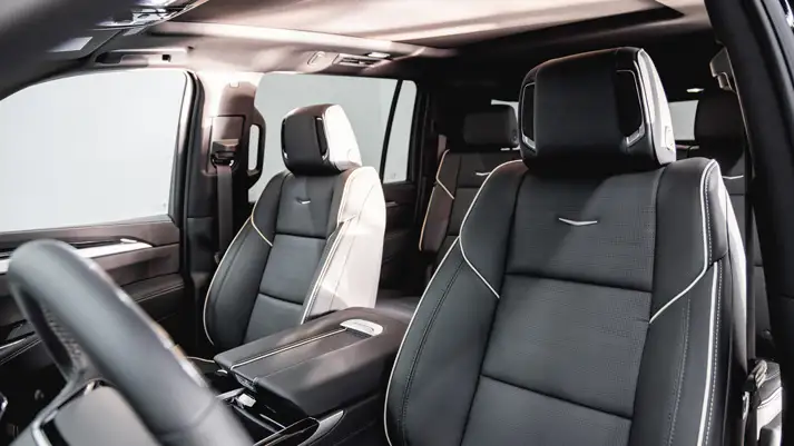 Cadillac Escalade ESV for rent interior view - mph club