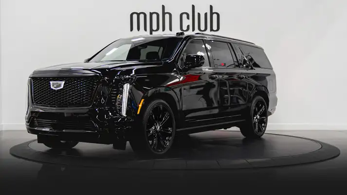Cadillac Escalade ESV for rent profile view rszd - mph club