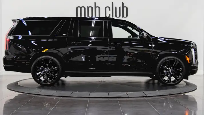Cadillac Escalade ESV for rent side view - mph club