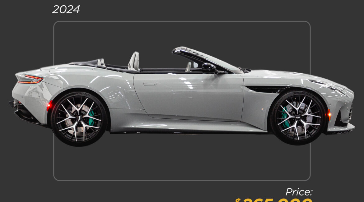 2024 silver Aston Martin DB12 for sale - mph club 265k