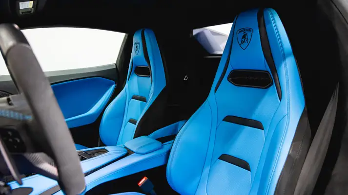 Lamborghini Temerario rental interior view - mph club