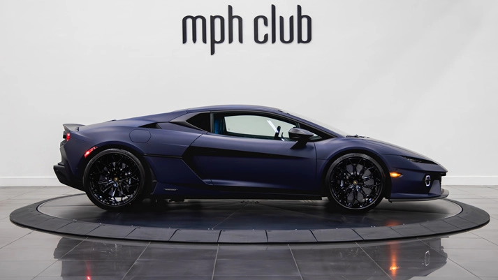 Lamborghini Temerario rental side view - mph club