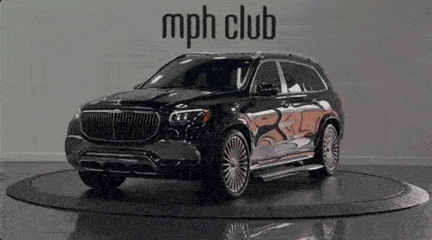 Black Mercedes Maybach GLS 600 - mph club