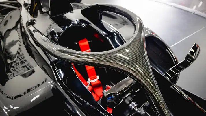 F1 car display rental interior view - mph club