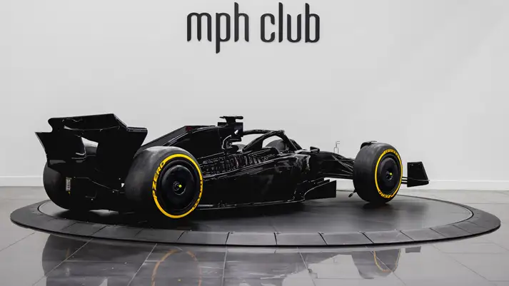 F1 car display rental rear view - mph club