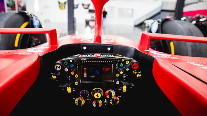 Formula one car rental dashboard view - mph club