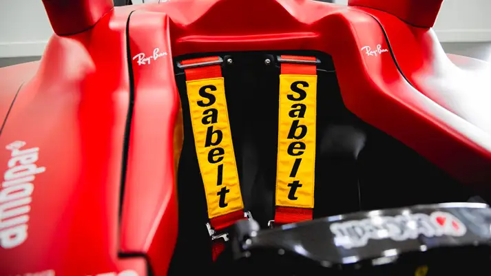 Formula one car rental interior view - mph club