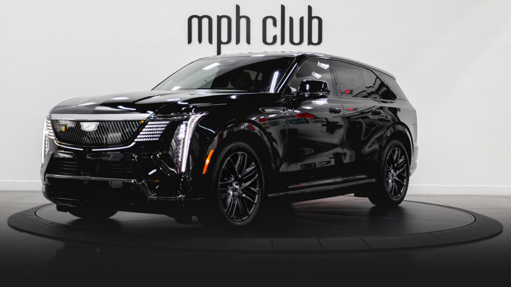Cadillac Escalade IQ rental profile view - mph club