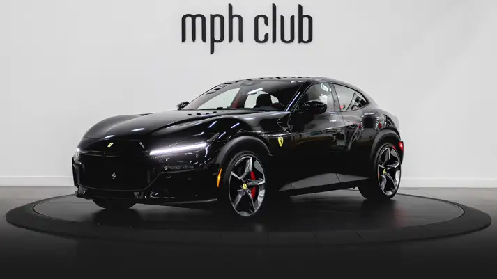Ferrari Purosangue rental profile view rszd - mph club