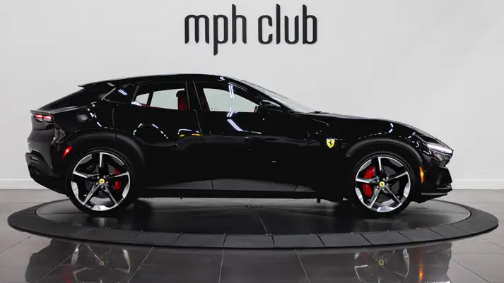 Ferrari Purosangue rental side view - mph club