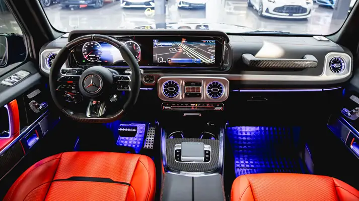 mercedes-benz-g63-gwagon-for-rent-dashboard-view-mph-club