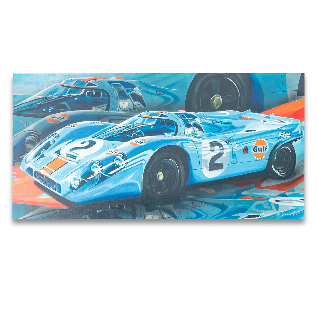 mph club art - Porsche LMK 917 Tribute by Kontty Race Art Profile