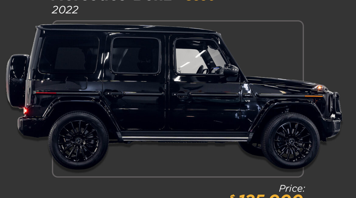 2020 black Mercedes Benz G550 for sale - mph club 125k