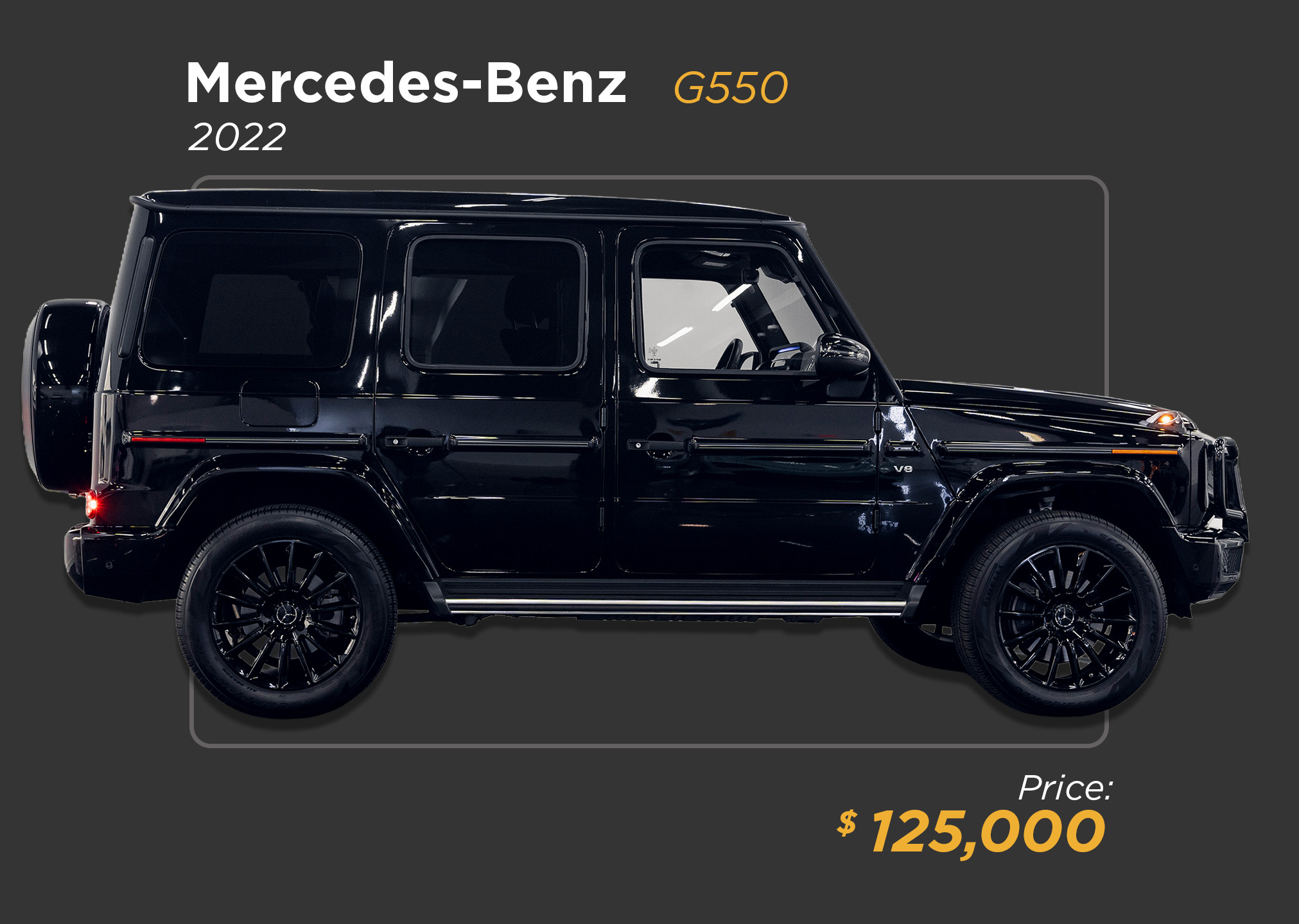2020 black Mercedes Benz G550 for sale - mph club 125k